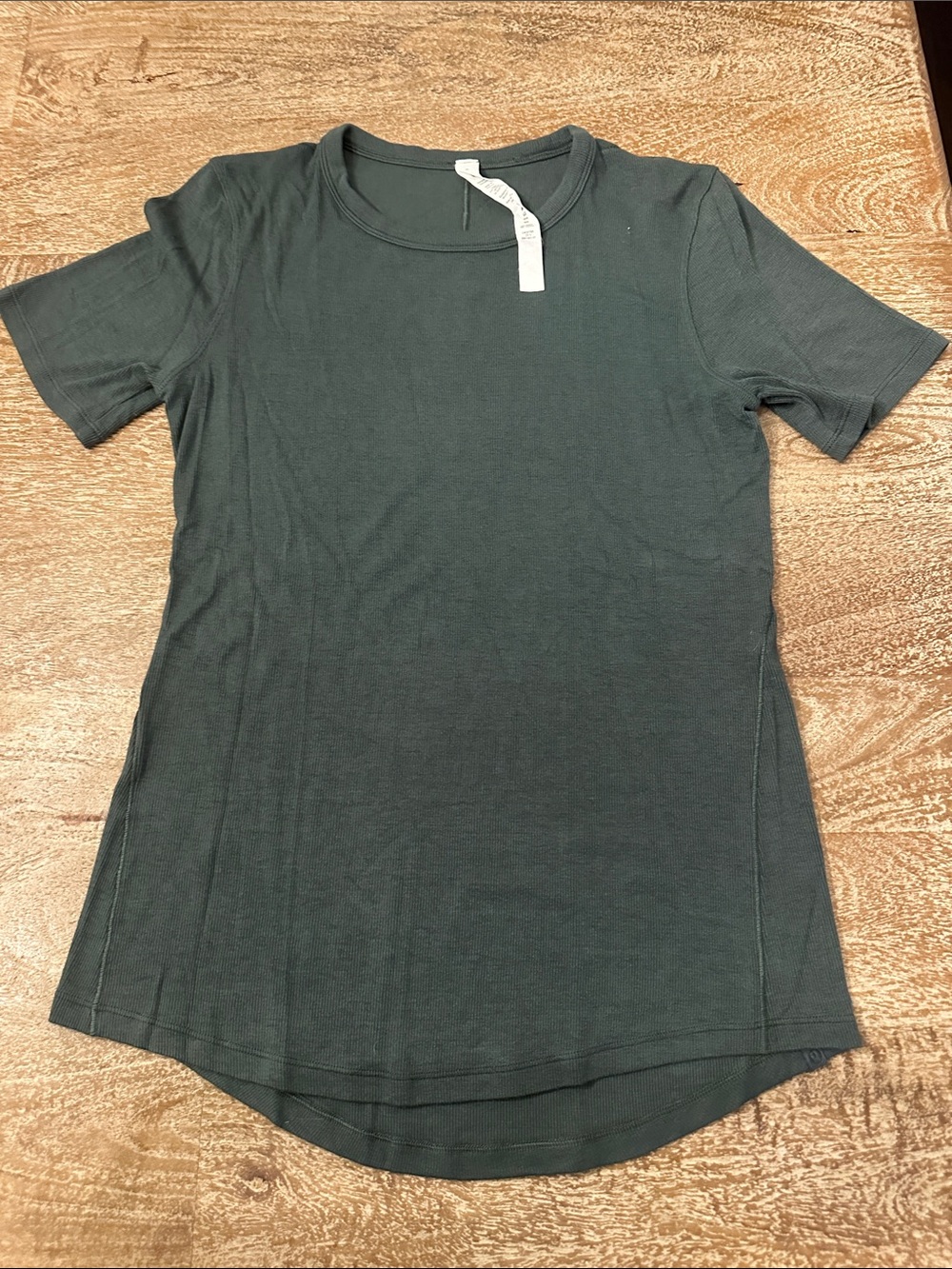 lululemon athletica Short Sleeve Crew Tee in Deep Forest
